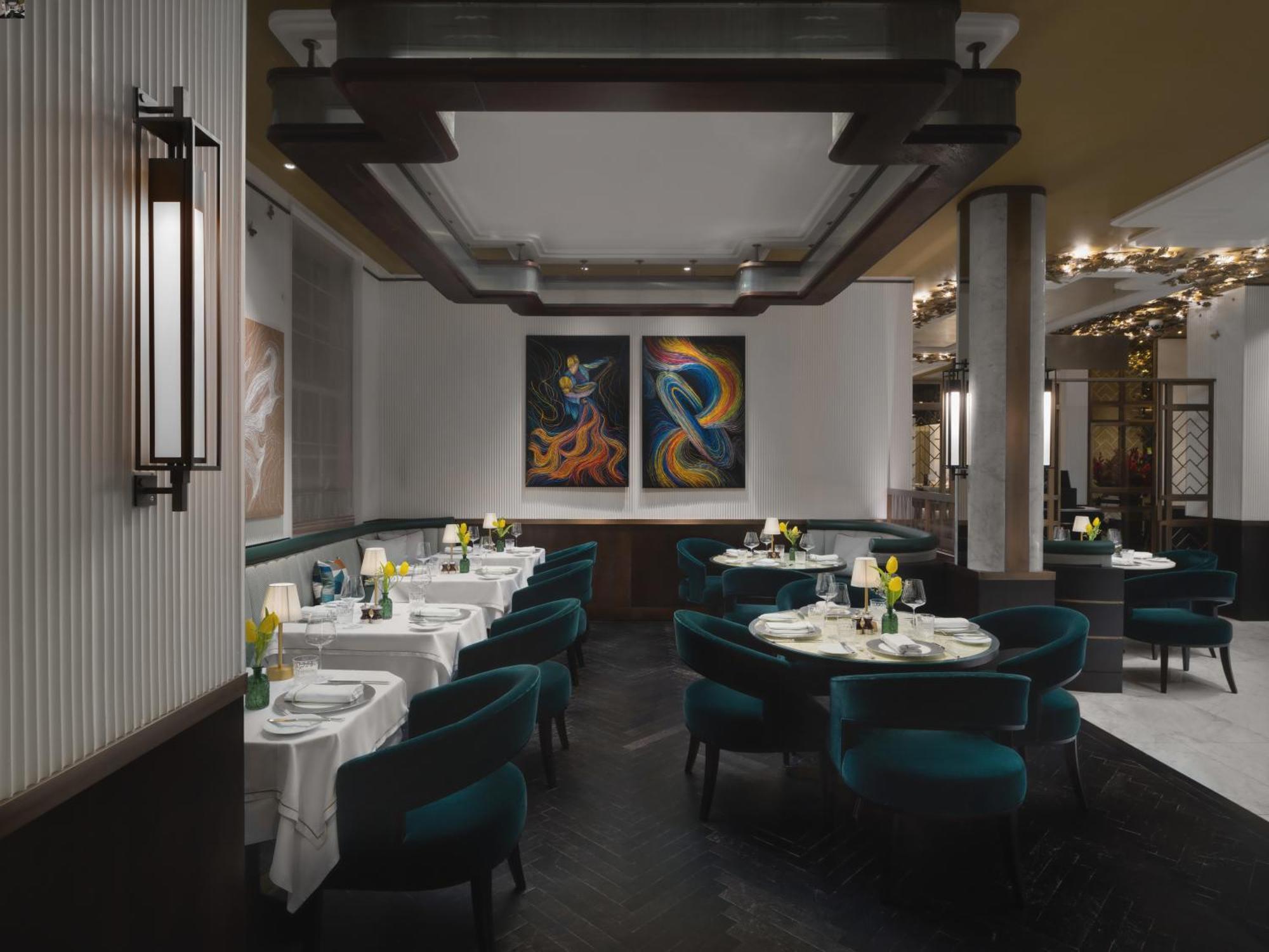 The Biltmore Mayfair London Eksteriør bilde The interior of the restaurant